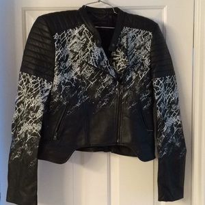 BCBG MaxAzria moto jacket